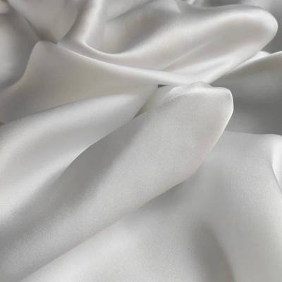 真素丝服装面料12MM绉家009缎面轻薄飘逸汉服时装料厂直供