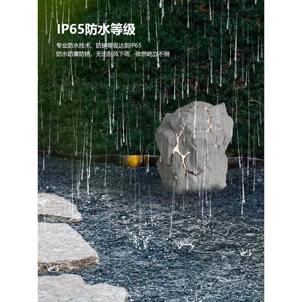 户外草坪灯防水草地仿石无品牌/庭院景观灯公园灯树脂自然山假新