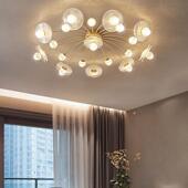 全铜奢吸顶灯后代客厅灯现卧室灯轻le供d灯具生产443工厂直LED节