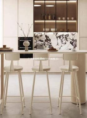 轻奢YQE阳岩板吧台桌家用客厅厨边隔断小吧台台靠墙垭口户型房高