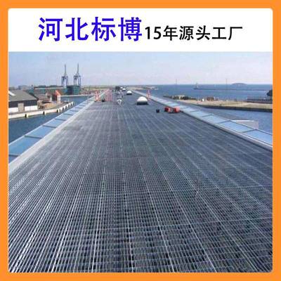 河光伏走道板厂家ICK生北产压钢格板平台焊钢格不锈钢板楼梯踏步