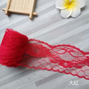 .3CM无丝弹蕾花430边雨家纺服装辅料彩色花边伞可6打折花边尼龙花