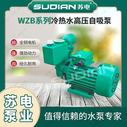 WZB2增5-60-5苏电.泵业SUDIAN自1吸泵深井自吸水泵UME高强度吸自