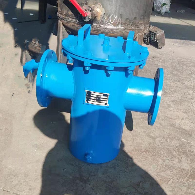 快开篮式滤器30过4锈钢管道毛发过滤器工业直通式T型除QAP不污器