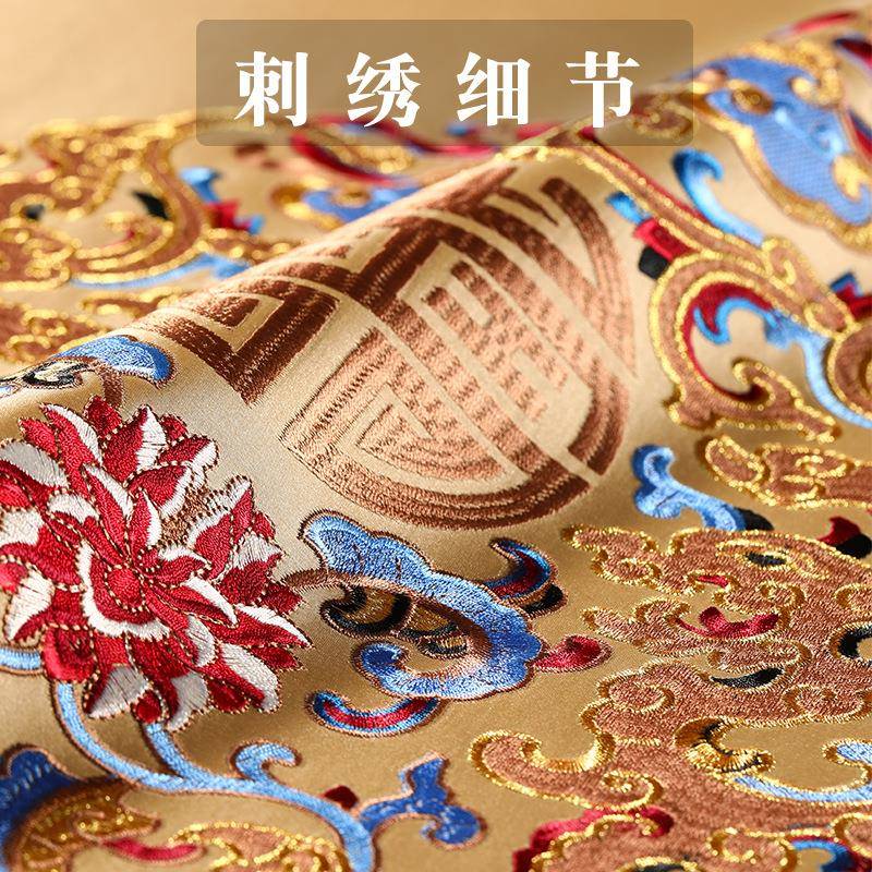 茶几桌布形高档新中式茶布方客厅角几边QKB柜装台饰几布小方垫布