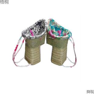 纯手背工背娃娃竹编背篓四婴儿童篼新品竹天然小孩宝四川宝h3rDS5