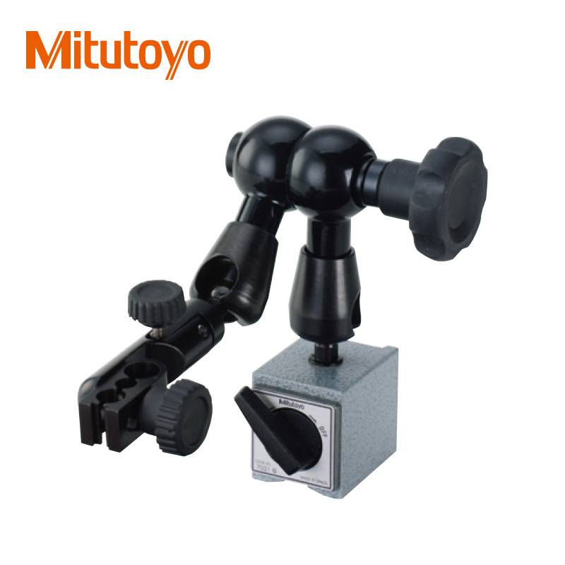 Mitutoyo/三丰百千分表台架7032-10燕尾槽磁性底座支架 磁力表座