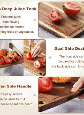 现家用木案板家用和思面相擀面板厨55806货房饭店水果托盘蔬菜切