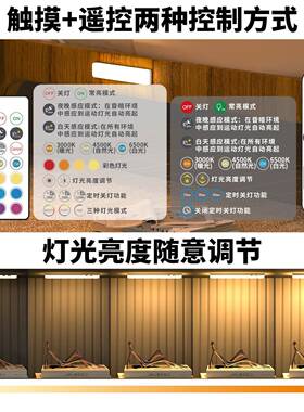 791L外E智能红人感体应橱柜灯衣柜酒柜玄关柜小夜灯D过道灯无绳充