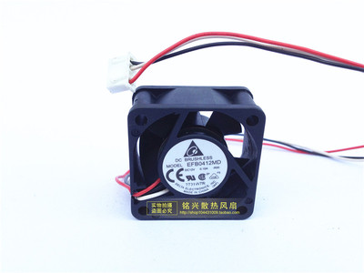 DELTA台达 EFB0412MD 4020 12V 0.10A 带停转告警 H3C交换机风扇