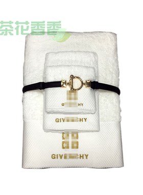 轻奢样板房酒店毛巾方巾浴巾套装简约卫生间浴室软装饰品摆件