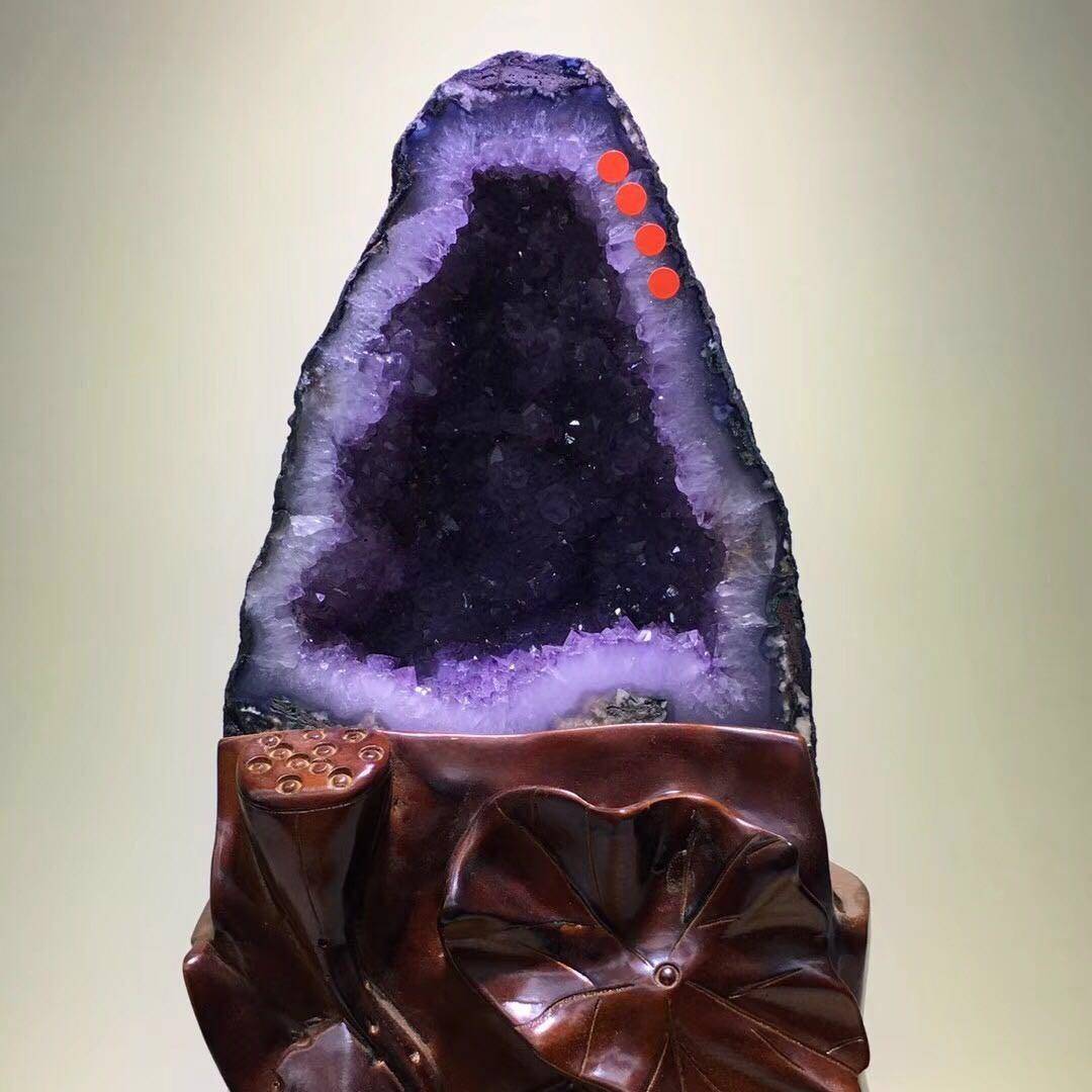 天然紫水晶洞摆件乌拉摆件水晶洞件CWS厂摆家圭直销