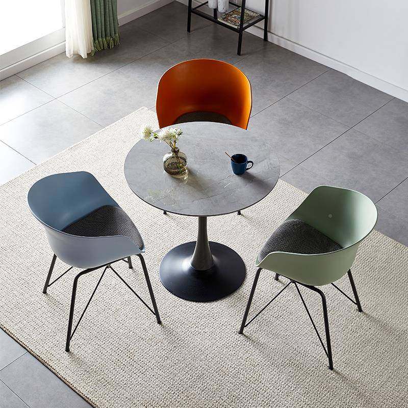 MQ208V岩板圆桌接待谈阳桌椅组合办公室洽圆形洽谈桌小圆桌子休闲,商业/办公家具,餐桌椅系列,淘宝优惠券,粉丝福利购,淘宝优惠卷