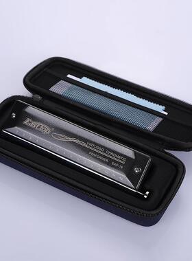 EAS口TTP东方EAP-16鼎16孔半音阶琴有膜片演乐器黑色O不锈奏钢压