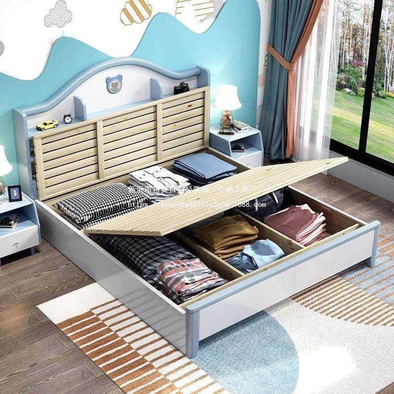 儿人童14862床居家.米男孩女孩实木床.米.单双人单木实床,住宅家具,儿童床/儿童抽拉床,淘宝优惠券,粉丝福利购,淘宝优惠卷