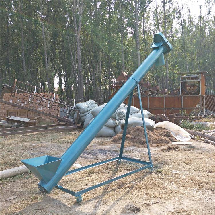 垂直旋上料机塑螺料螺旋提杆升机绞龙螺旋输机自动送螺SYI提升机