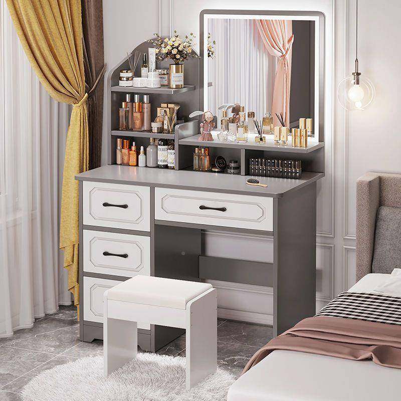 欧式台化型妆梳妆AJP台卧室简约现代小斗柜梳妆一体化妆桌台梳妆,住宅家具,梳妆台/桌,淘宝优惠券,粉丝福利购,淘宝优惠卷