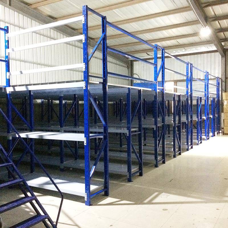 工厂仓库搭隔楼层二层阁平台建货架钢结构重型楼式货架仓RDN储货