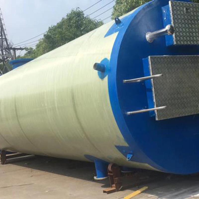 排地埋式能雨水污水泵站城市水玻璃钢预智制式体化一污水泵SUB站