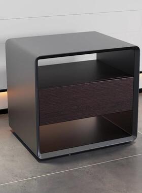 K5XK51号柜1柜意极式简床头柜20X号25新款卧室高端床边柜深灰色储