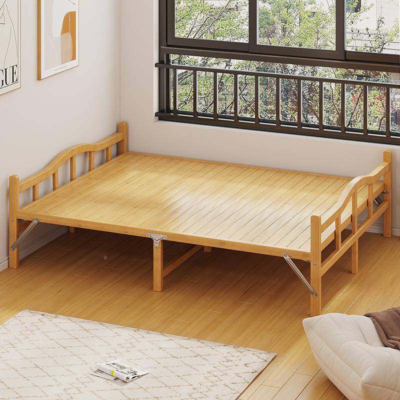午竹床可折休叠床单人竹人简易家2024/5/1用成人凉床双出租房硬板,住宅家具,折叠床,淘宝优惠券,粉丝福利购,淘宝优惠卷