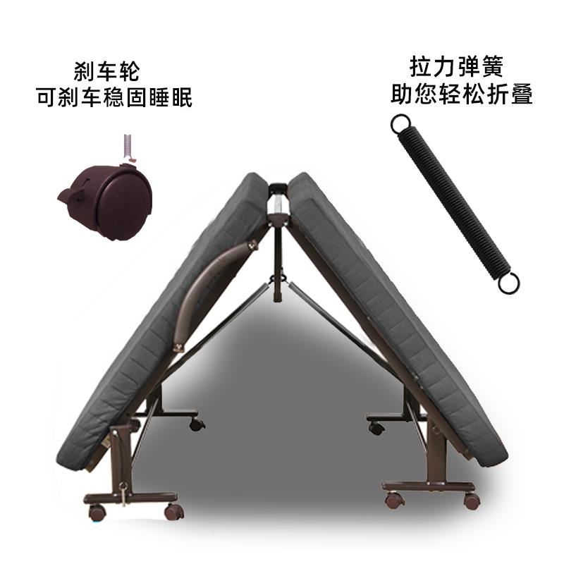 K8垫免安装单双妇人折叠床午休午棕睡陪护F7TJM7MH童保儿姆孕休息