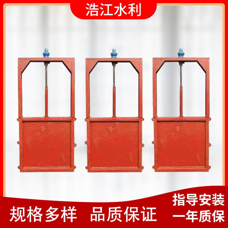 道渠水工利TFE程机闸一体式闸门线下实体家铸铁闸门水库沟渠厂闸