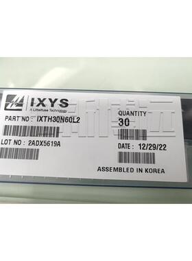 进口场效应管IXTH0N60L2060V0A直2插TO-47分YEJ立半导体MOS管