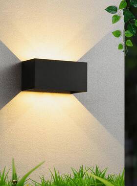 外壁灯防水F76TH67S门口超亮外墙灯简约灯创意院阳台庭室外过道户