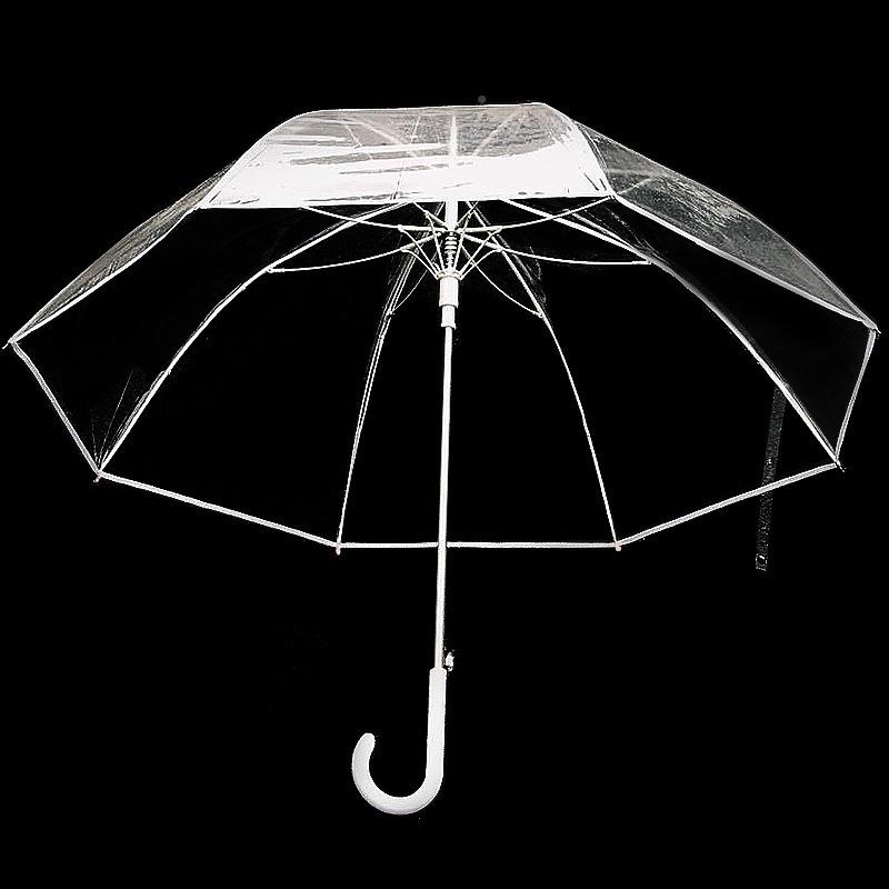 ^-可23人使用透明雨伞长柄透明V抗铝中棒加大115cAL100749风m伞面