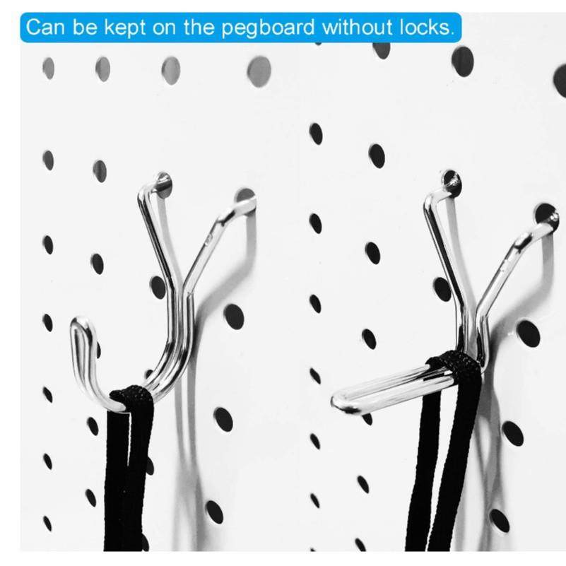 洞洞板配件锈钢挂不钩厂家直销洞HZF洞套板挂钩金装五工具收纳盒