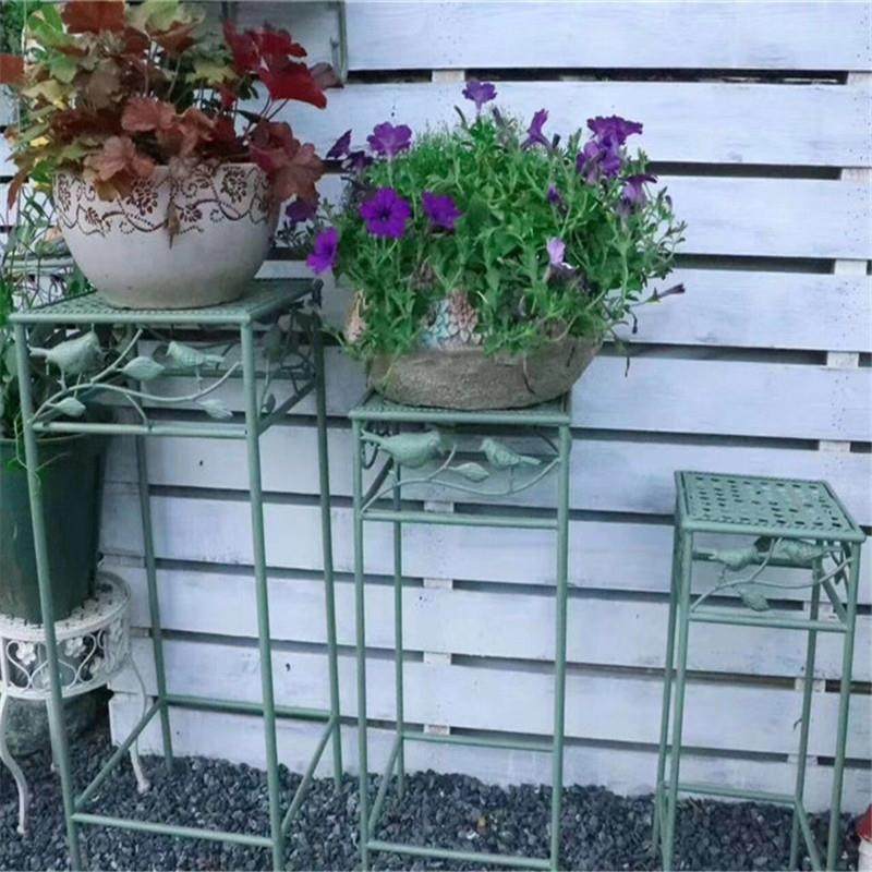 复古铁小方形花架三件套组合做鸟旧萝绿盆栽架层次阶梯XWQ装饰艺,电子元器件市场,其它元器件,淘宝优惠券,粉丝福利购,淘宝优惠卷