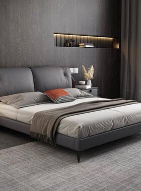 意K式极简沙屋搭配全卧室双人床发ILJ成套家具大组合F037