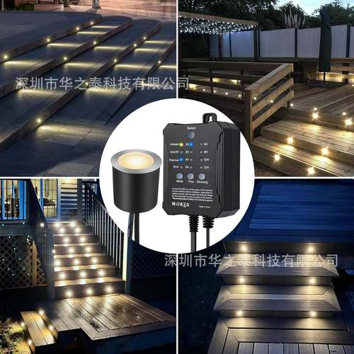 L装ED地无品牌/IP67埋灯甲不锈钢庭院板灯串楼道指示灯别墅花园饰