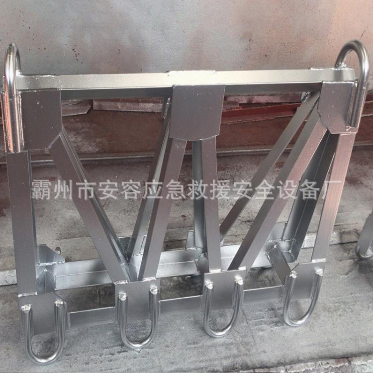 架线施工检修临时地锚锚线板