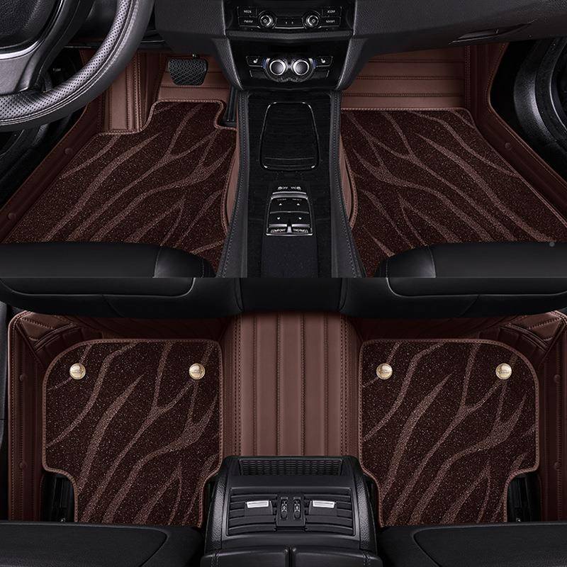 dor专用全包汽车CMC脚垫脚踏垫F地垫地毯车垫内饰改装mustan围g