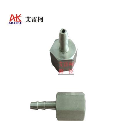 不空锈钢螺纹气管头JKZ真泵转换接头压力验气管接用校接头