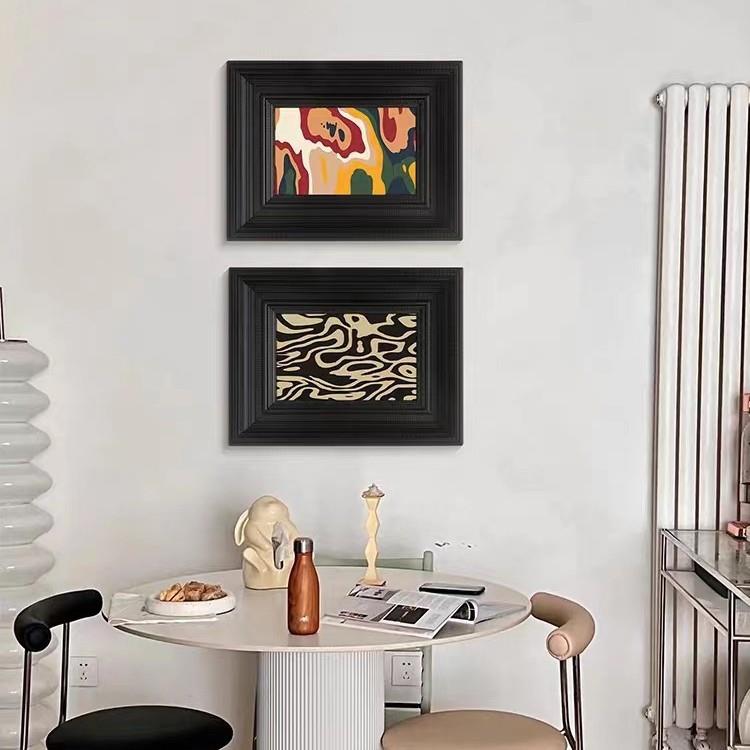 中UCM古风蒙德里术安客饰厅组合装饰画轻奢法餐式复古壁画厅艺装