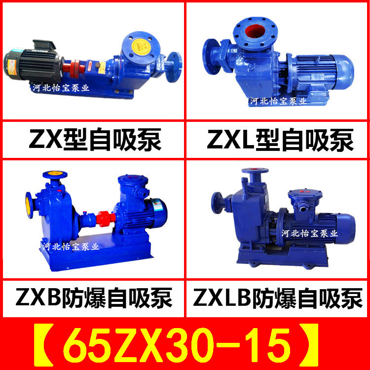 ZX卧式自吸离心泵3KW海水清水