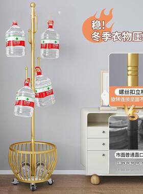 衣帽架衣架落式地立AL102099卧室轻奢挂衣架家用厅收客移动衣服置