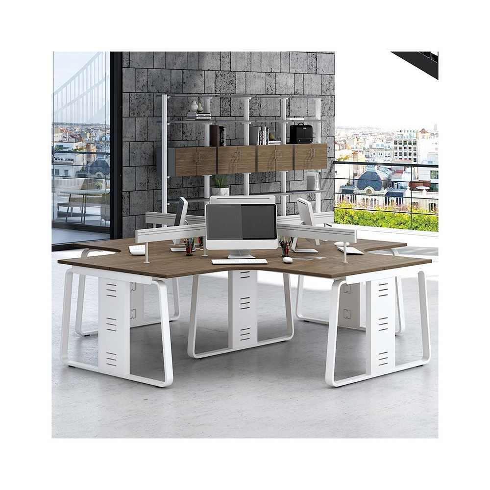 办公家具厂客化长条形会议桌2 2.4 3.6米长8-6人会议台