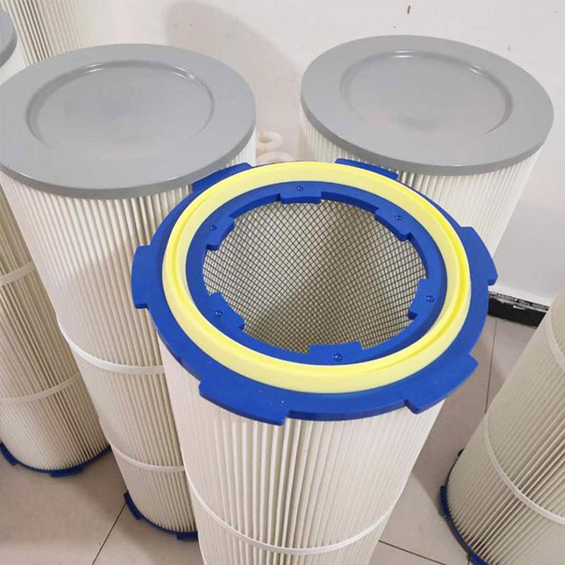 六耳快拆除尘滤筒六齐全耳除尘滤喷涂滤喷塑滤芯芯喷砂抛芯丸六滤