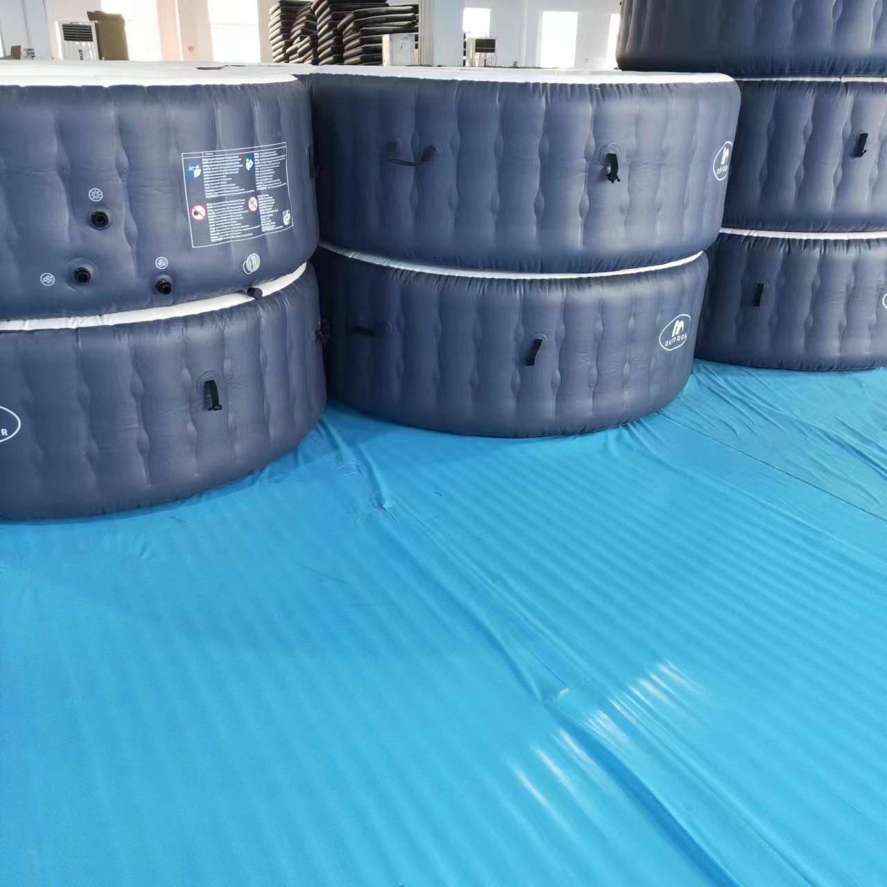 PVC充浴桶浴缸便捷式气HI-Q1219泡澡桶热气水系水统泡泡喷射充按