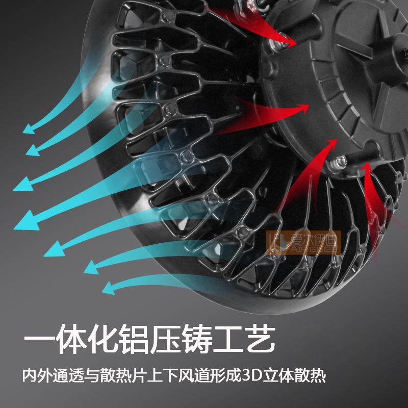 热销微波红外感应uf工矿e灯车间ZZC厂房ld飞o棚碟灯人体调光天灯