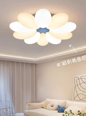 温客厅灯顶灯现代简约馨主卧吸灯广东中山灯具花77571朵中山吸顶