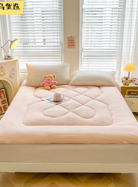 A类感用大豆纤床垫加厚保暖榻云榻米软zjf54654垫学生宿舍床褥子