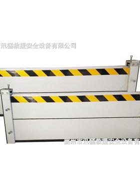 合防汛挡铝水板金可伸缩防门洪防挡水61465板车库地下室仓库防淹