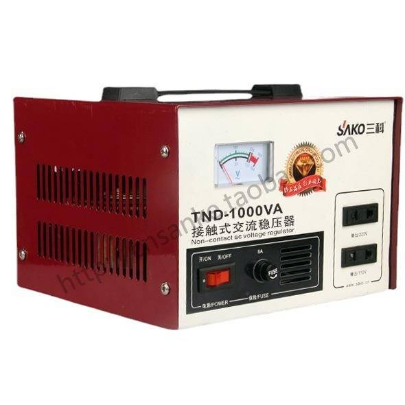 三科TND-1000VA 1000W电脑冰箱全自动家用稳压器单相220V