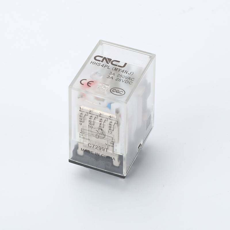 HH54P-MY4NJ 底座套装小型24V中间继电器52P53P54P62P带灯继电器