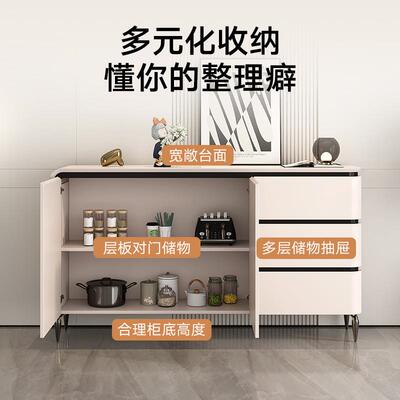 意式简餐边柜OKE靠体墙一物柜2025储新款柜子客厅茶约水柜橱柜收